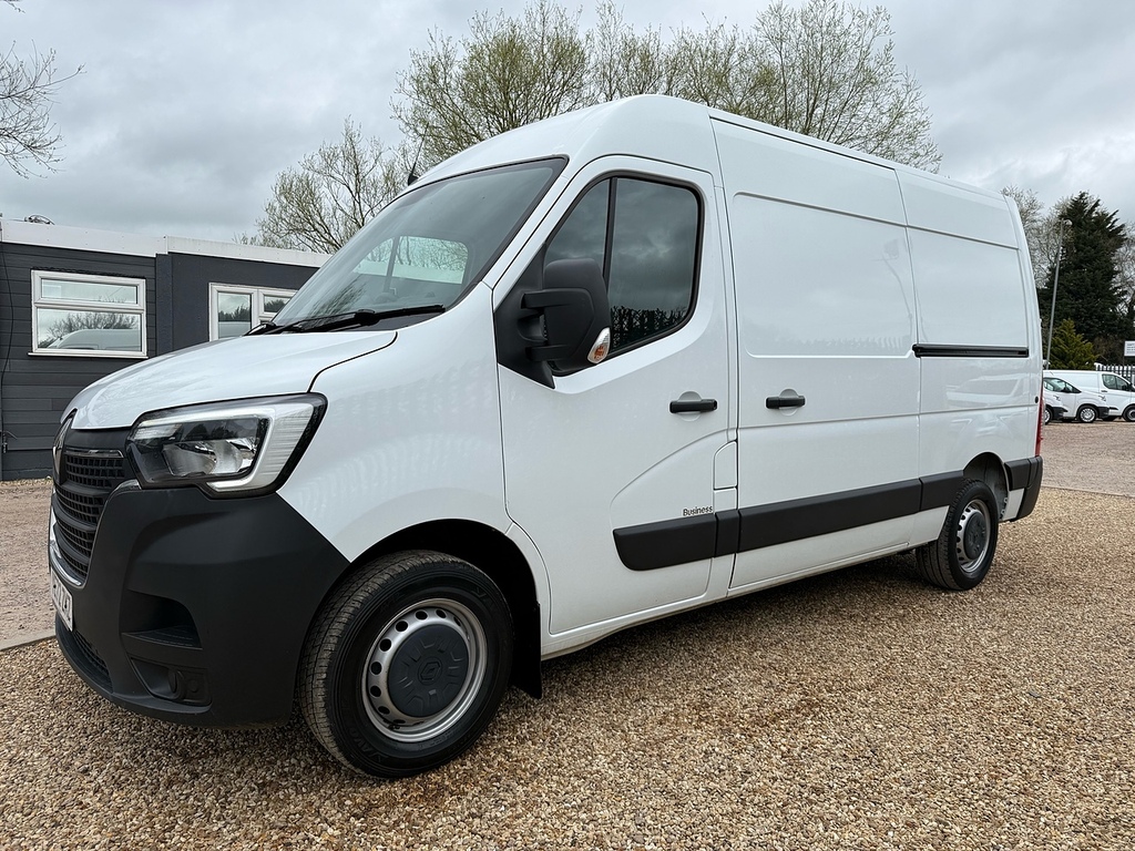Renault Master Dci 35 Business 2.3 L2 H2 Mwb Panel Van - White White #2