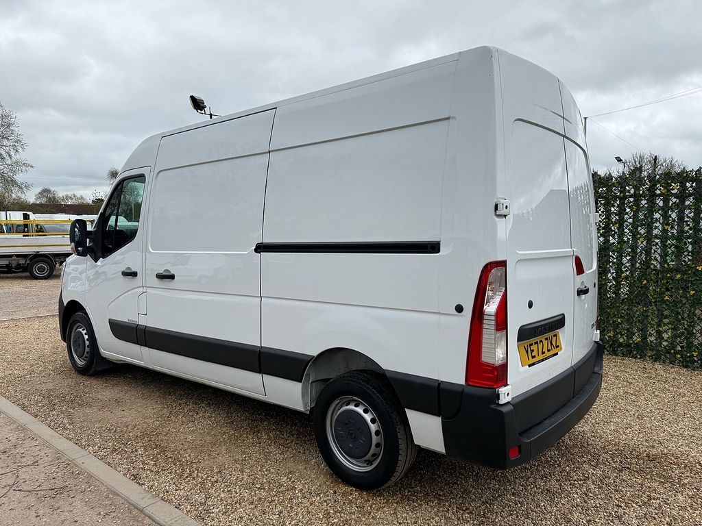 Renault Master Dci 35 Business 2.3 L2 H2 Mwb Panel Van - White White #3