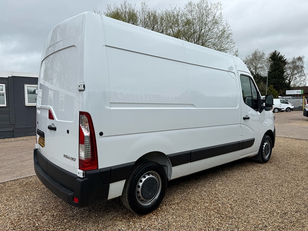 Renault Master Dci 35 Business 2.3 L2 H2 Mwb Panel Van - White White #4