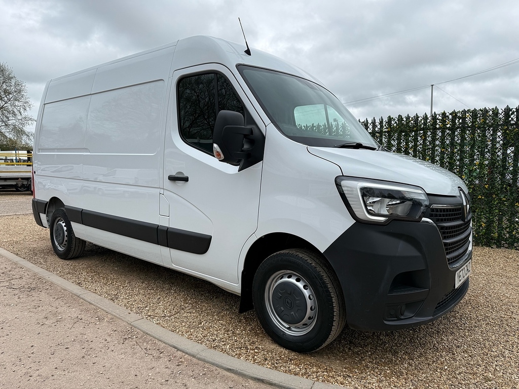Renault Master Dci 35 Business 2.3 L2 H2 Mwb Panel Van - White White