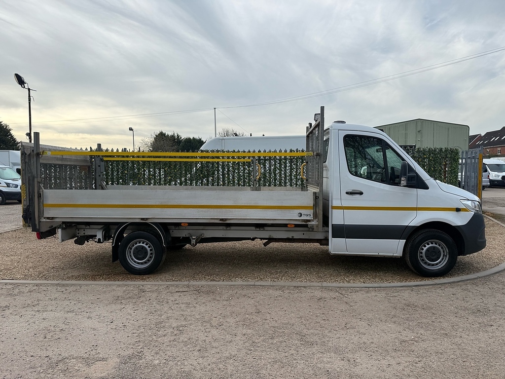 Mercedes-Benz Sprinter 315 Cdi Progressive L3 Lwb Dropside Tail Lift - Wh KP72UMX White #4
