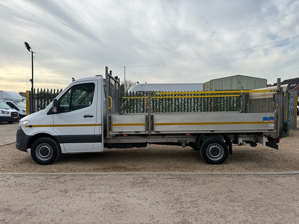 Mercedes-Benz Sprinter 315 Cdi Progressive L3 Lwb Dropside Tail Lift - Wh KP72UMX White #5