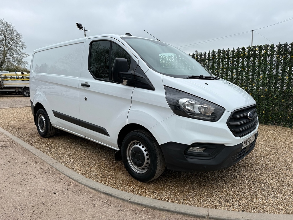 Ford Transit Custom 300 2.0 Ecoblue Leader Swb Panel Van L1 - Euro 6 White