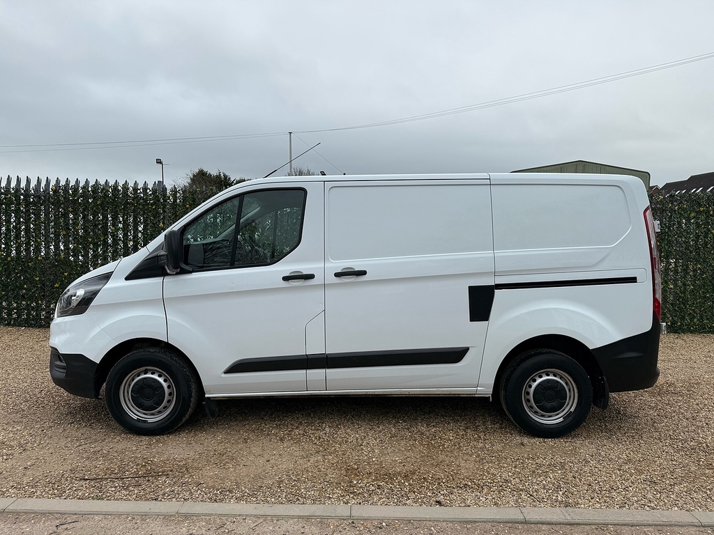 Ford Transit Custom 300 2.0 Ecoblue Leader Swb Panel Van L1 - Euro 6 HW70JXR White #6