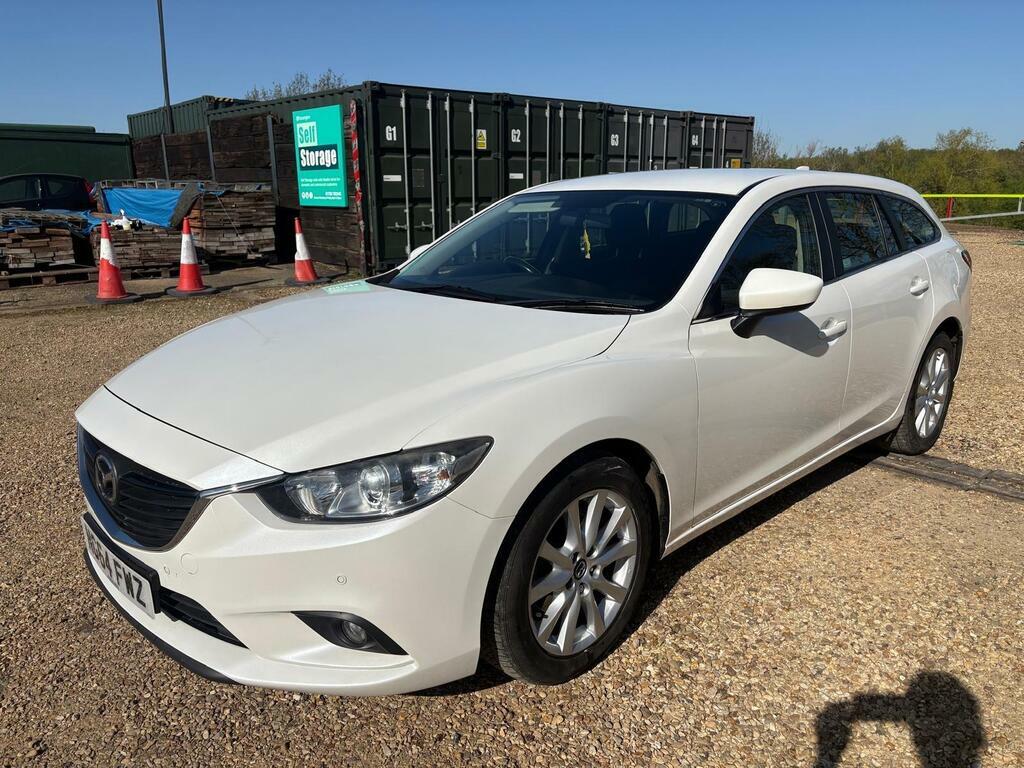 Mazda 6 2.2 Skyactiv-d Se Nav Tourer Euro 6 S S White #6