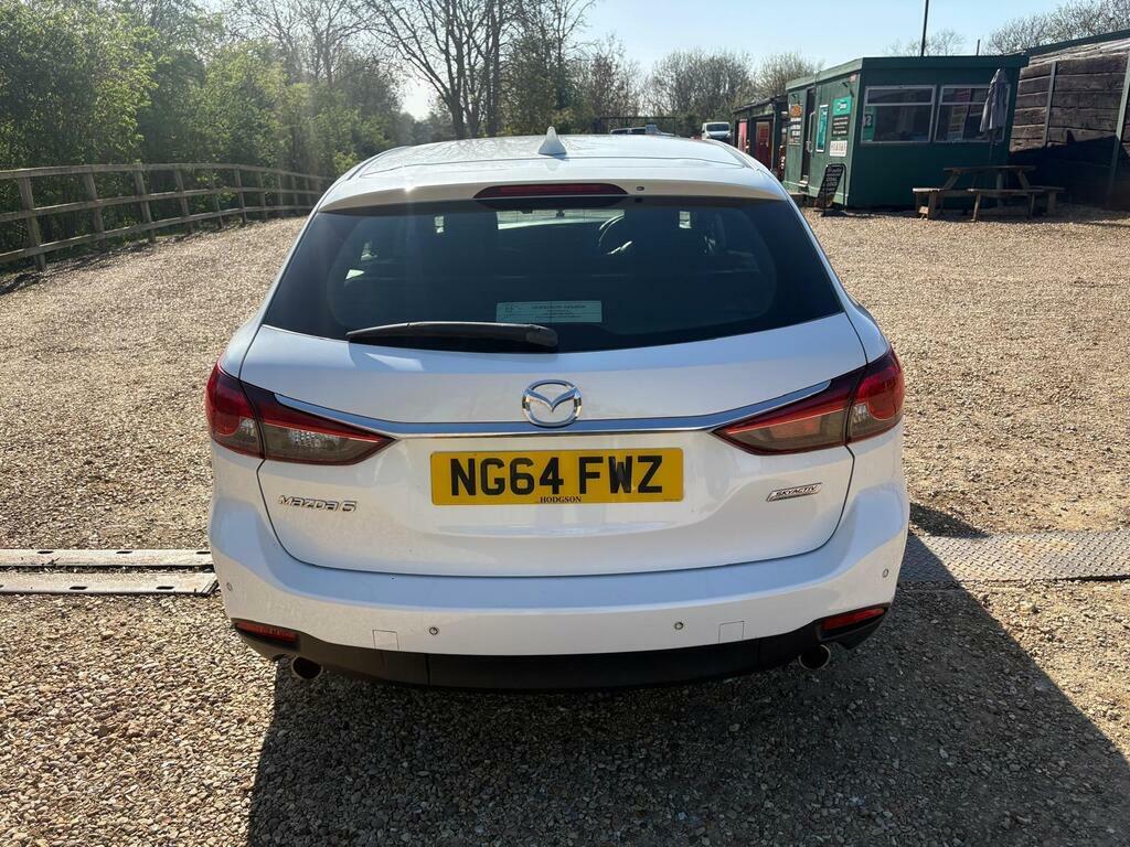 Mazda 6 2.2 Skyactiv-d Se Nav Tourer Euro 6 S S White #5