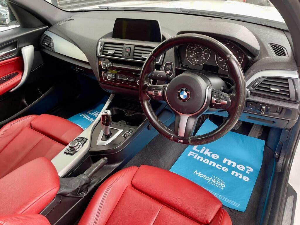 BMW 1 Series Hatchback 2.0 118D M Sport Euro 6 Ss YD17CHH White #5