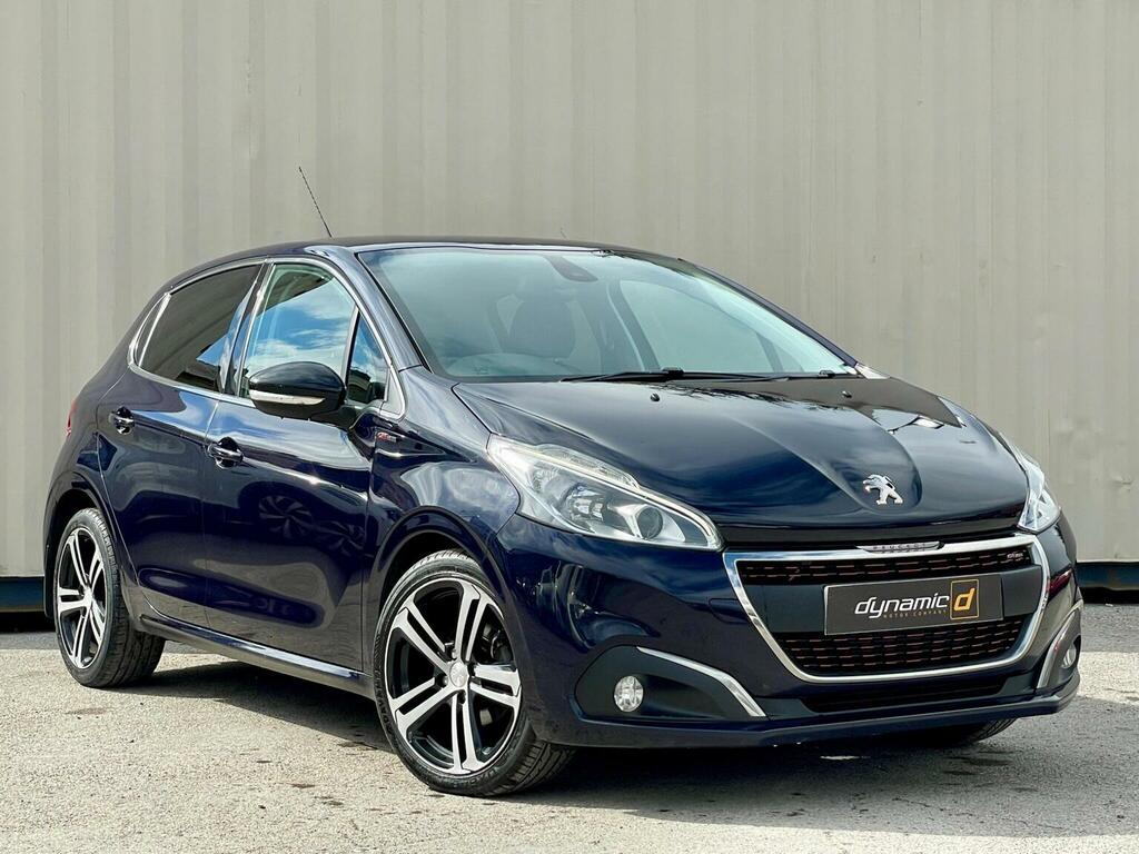 Peugeot 208 Hatchback 1.6 Bluehdi Gt Line Euro 6 201616 PX16YGT Blue #2