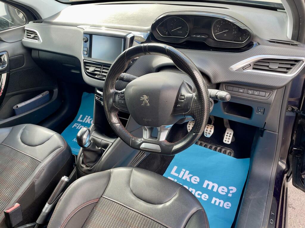 Peugeot 208 Hatchback 1.6 Bluehdi Gt Line Euro 6 201616 PX16YGT Blue #5