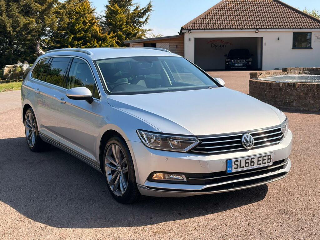 Volkswagen Passat Estate 2.0 Tdi Bluemotion Tech Gt Dsg Euro 6 Ss SL66EEB Silver #3