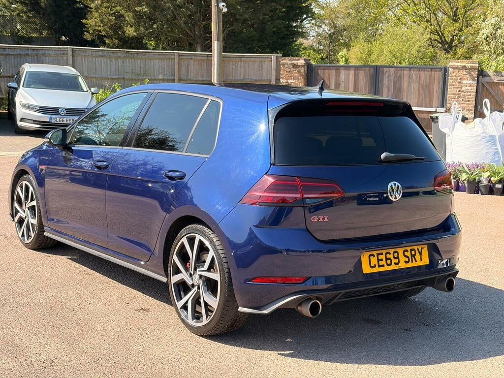 Volkswagen Golf Hatchback 2.0 Tsi Gti Performance Dsg Euro 6 Ss CE69SRY Blue #6