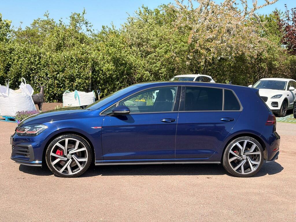 Volkswagen Golf Hatchback 2.0 Tsi Gti Performance Dsg Euro 6 Ss CE69SRY Blue #4