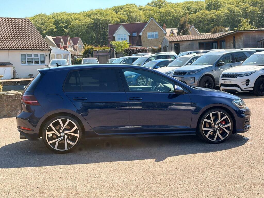 Volkswagen Golf Hatchback 2.0 Tsi Gti Performance Dsg Euro 6 Ss CE69SRY Blue #5