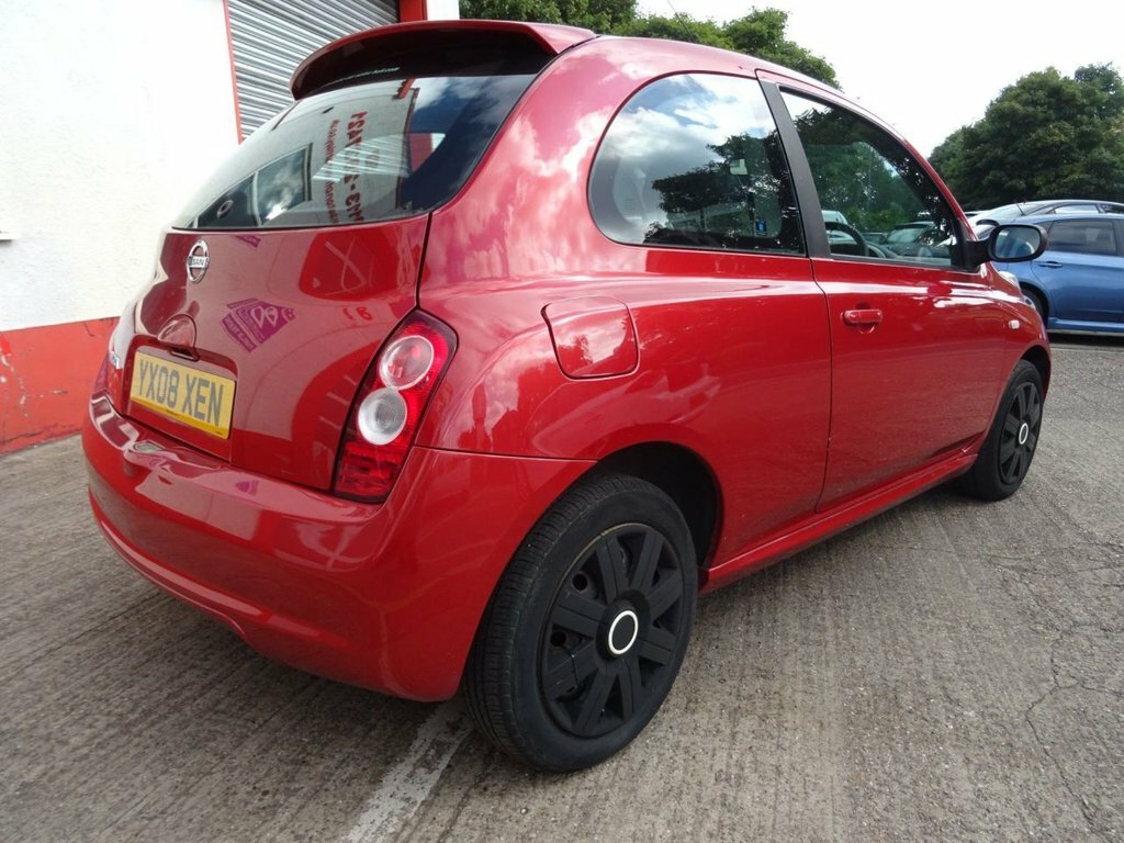 Nissan Micra 1.4L Acenta YX08XEN Red #4