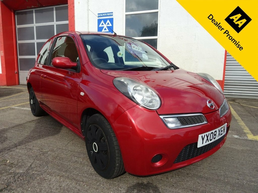Nissan Micra 1.4L Acenta YX08XEN Red #3