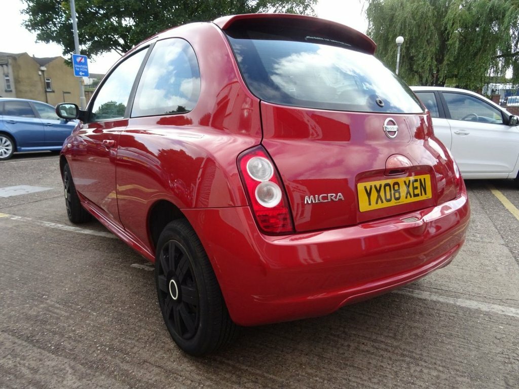 Nissan Micra 1.4L Acenta YX08XEN Red #6
