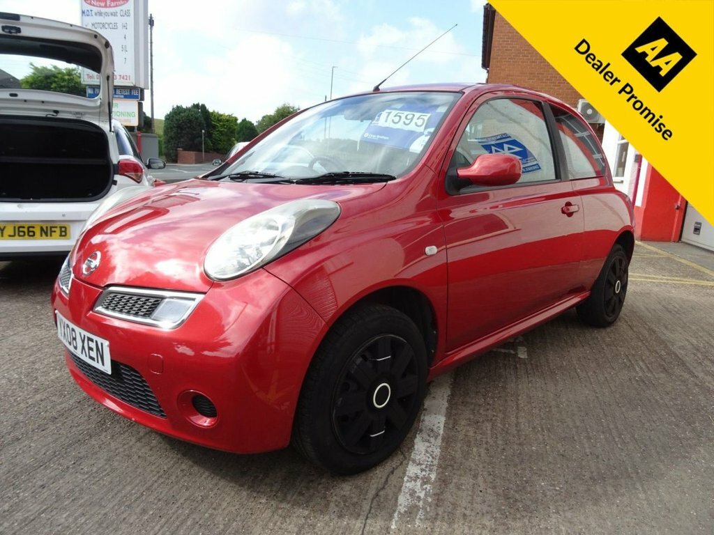 Nissan Micra 1.4L Acenta Red