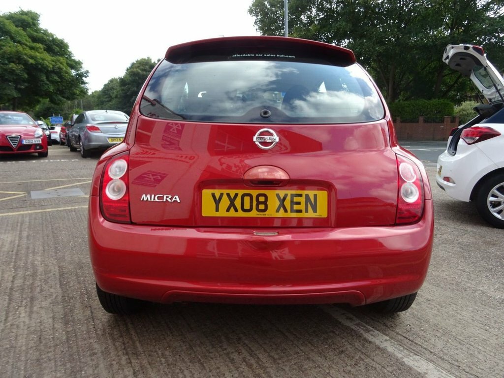 Nissan Micra 1.4L Acenta YX08XEN Red #5