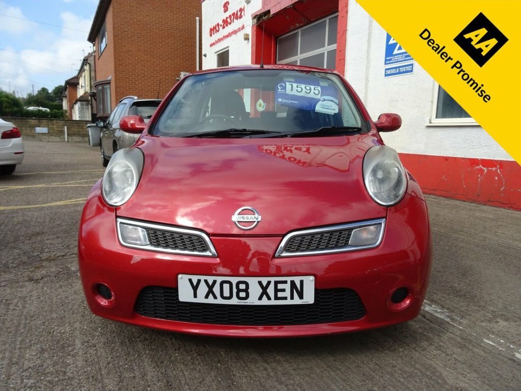 Nissan Micra 1.4L Acenta YX08XEN Red #2