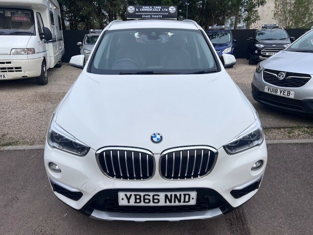 BMW X1 Xdrive20d Xline YB66NND White #2