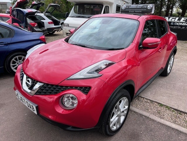 Nissan Juke N-connecta Dig-t EJ67OAB Red #3