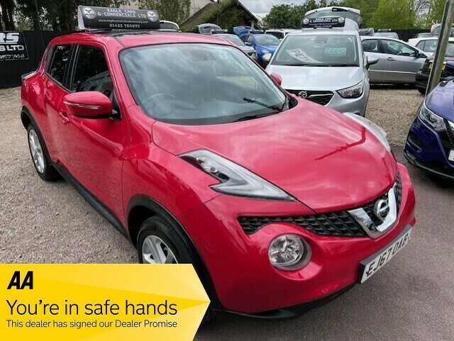 Nissan Juke N-connecta Dig-t Red