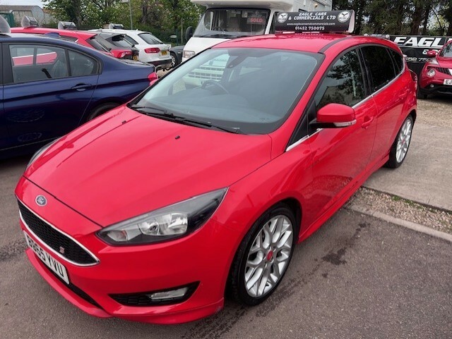 Ford Focus Zetec S Tdci BD65YVU Red #3