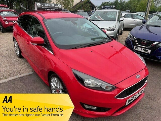 Ford Focus Zetec S Tdci Red
