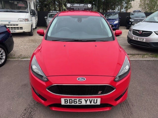 Ford Focus Zetec S Tdci BD65YVU Red #2