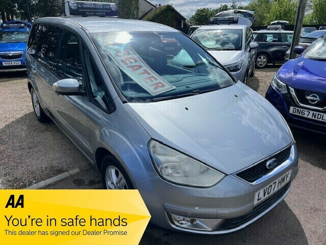 Ford Galaxy 2.0 Zetec Tdci Silver #1