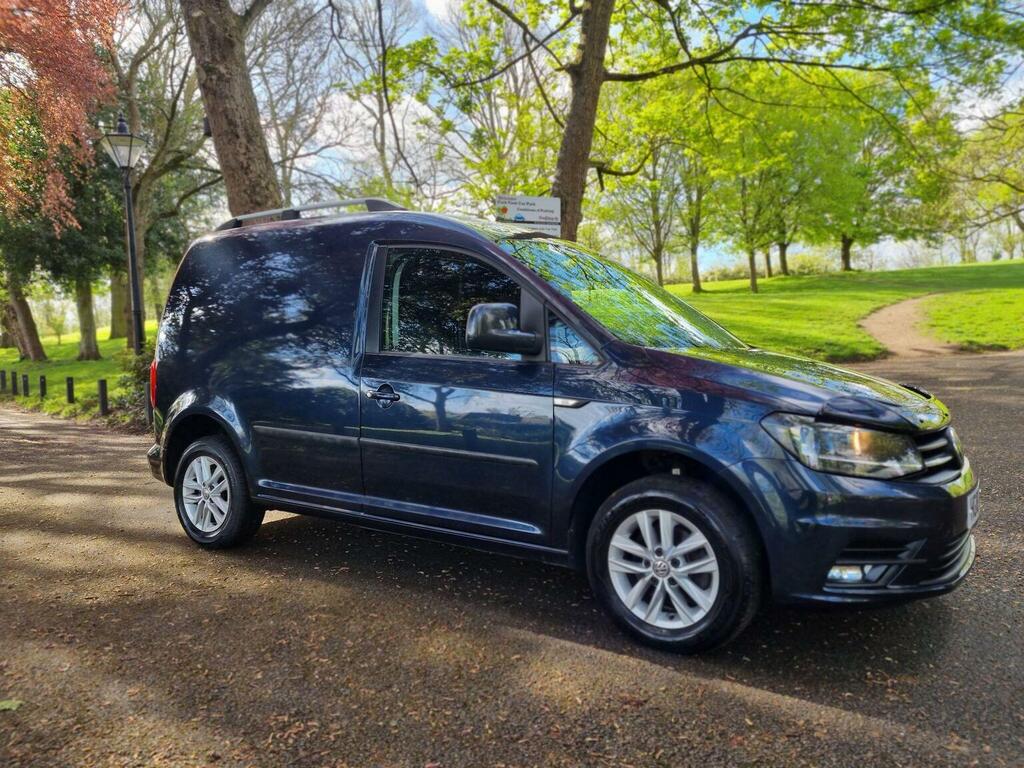 Volkswagen Caddy Panel Van 2.0 Tdi C20 Bluemotion Tech Highline Swb Blue