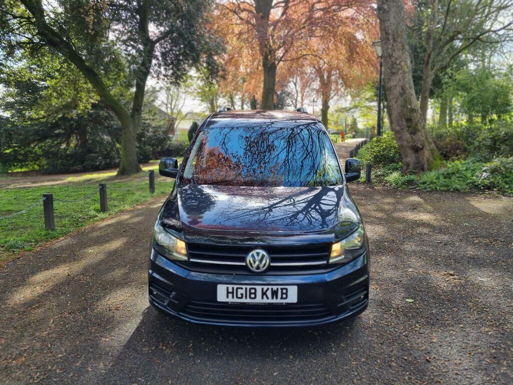 Volkswagen Caddy Panel Van 2.0 Tdi C20 Bluemotion Tech Highline Swb HG18KWB Blue #5