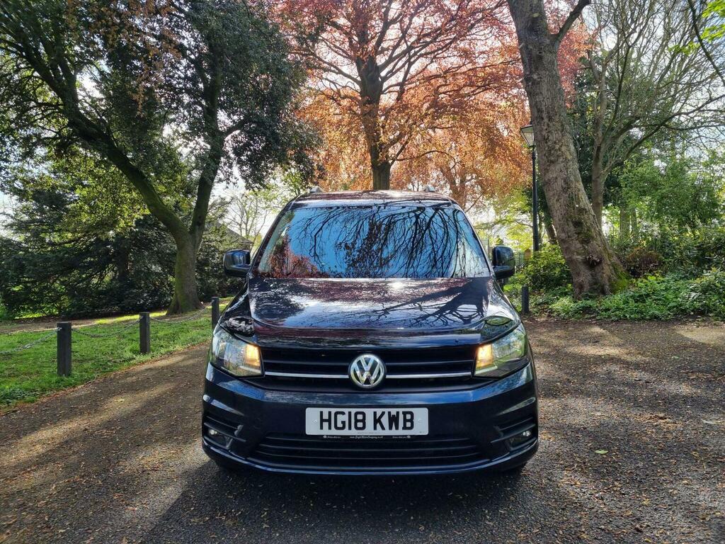 Volkswagen Caddy Panel Van 2.0 Tdi C20 Bluemotion Tech Highline Swb HG18KWB Blue #6