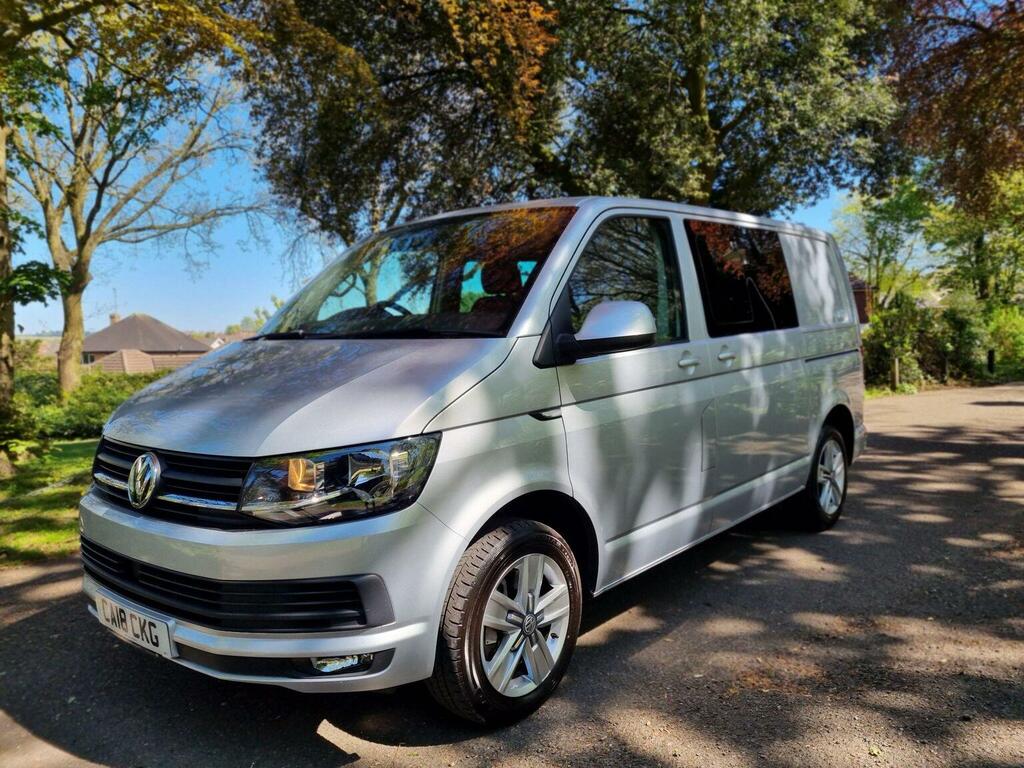 Volkswagen Transporter Combi Van 2.0 Tdi T32 Bluemotion Tech Highline Kom CA18CKG Silver #6