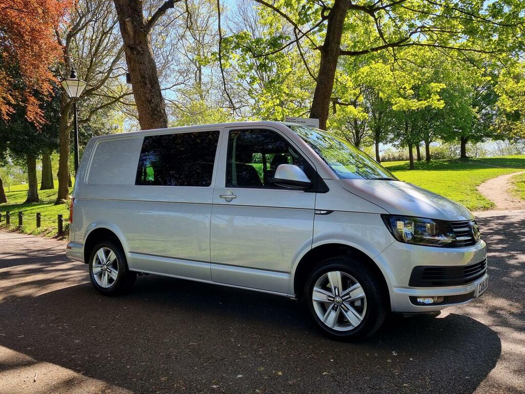 Volkswagen Transporter Combi Van 2.0 Tdi T32 Bluemotion Tech Highline Kom CA18CKG Silver #2