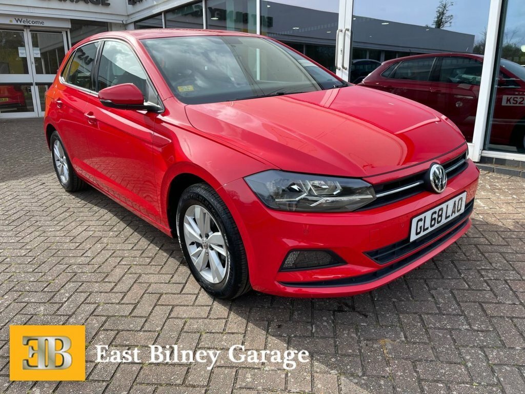 Volkswagen Polo 2018 1.0 Evo Se Hatchback Euro 6 Red