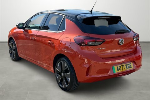Vauxhall Corsa-e 100Kw Elite Nav AO71XDE Orange #3