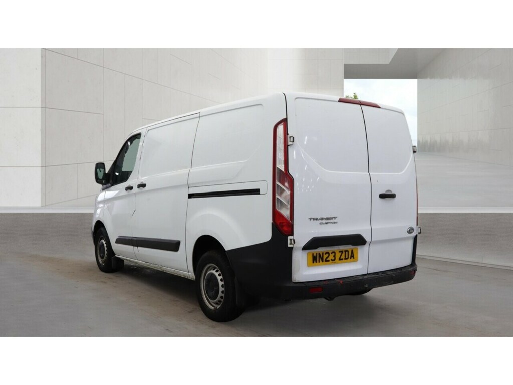 Ford Transit Custom 300 Ecoblue Leader U3120 Ulez WN23ZDA White #3