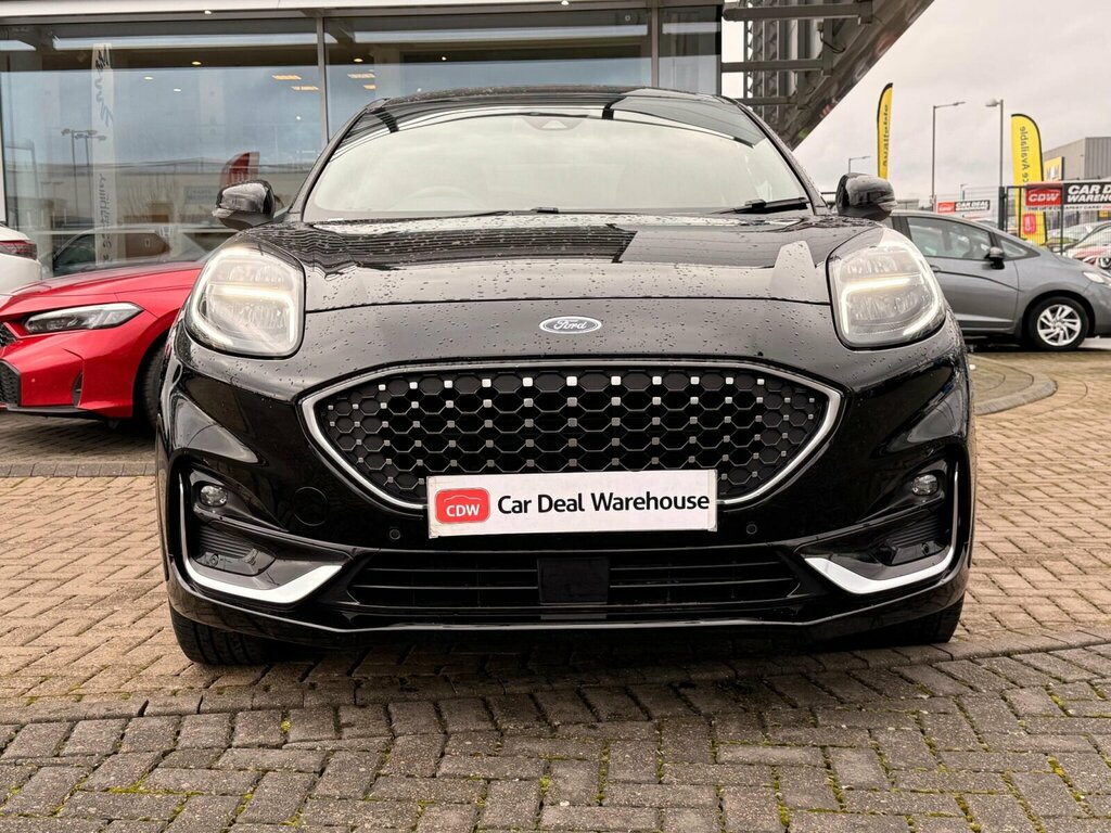Ford Puma 1.0T Ecoboost Mhev St-line Vignale Dct Euro 6 Ss BN72UYY Black #2