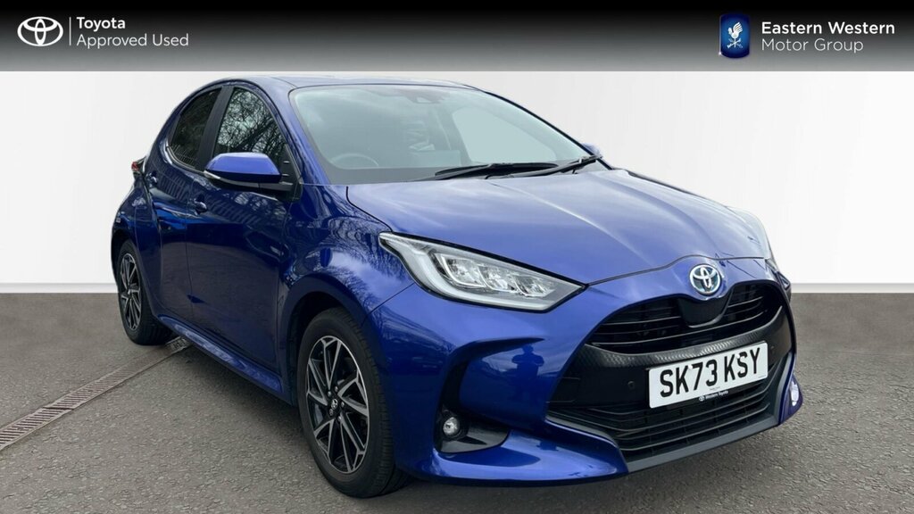 Toyota Yaris 1.5 Vvt-h Design E-cvt Euro 6 Ss Blue