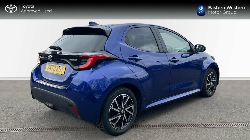 Toyota Yaris 1.5 Vvt-h Design E-cvt Euro 6 Ss SK73KSY Blue #2