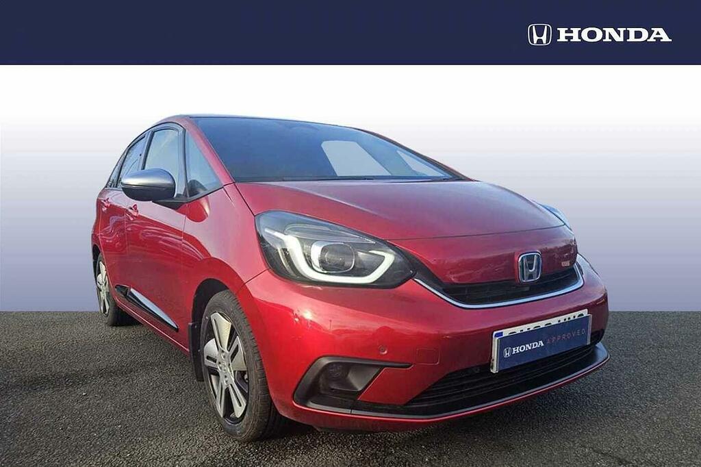 Honda Jazz 1.5 I-mmd Hybrid Ex Ecvt Red