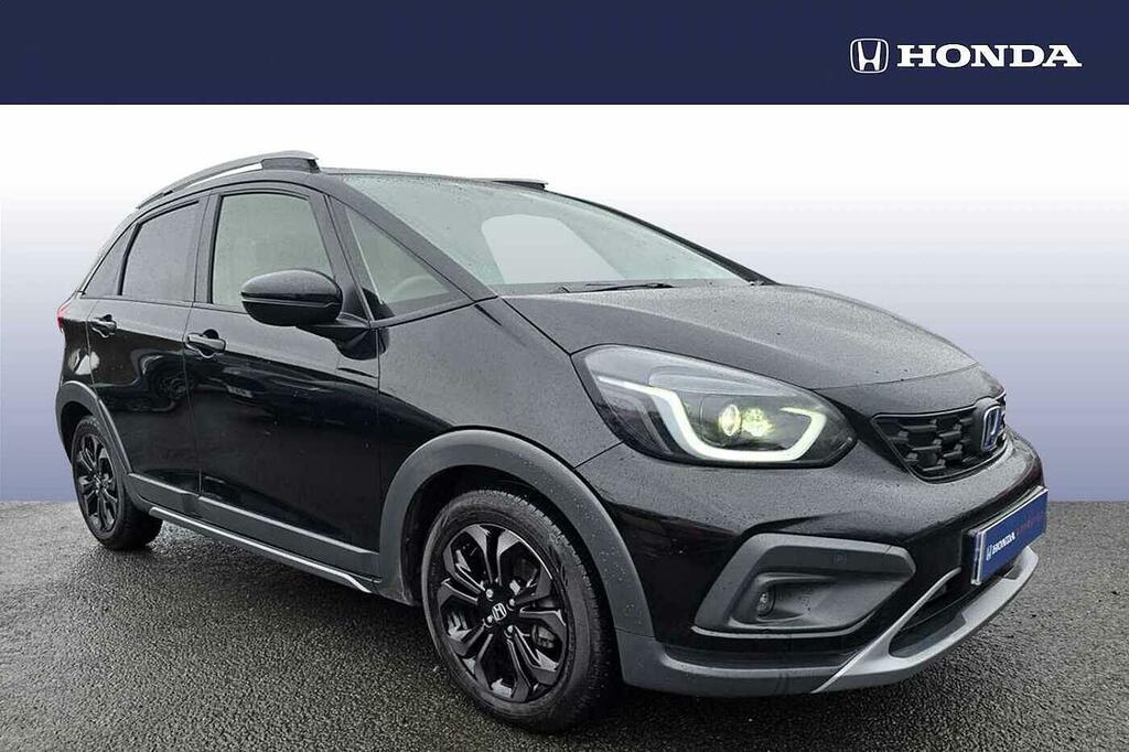 Honda Jazz 1.5 I-mmd Hybrid Crosstar Advance Ecvt Black