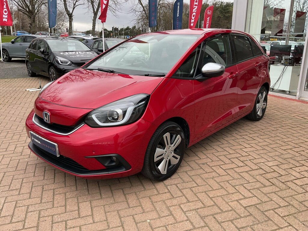 Honda Jazz 1.5 H I-mmd Ex Ecvt Euro 6 Ss SR22HCN Red #2