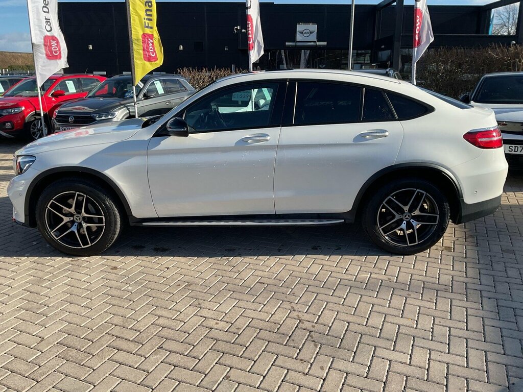 Mercedes-Benz GLC Class 2.1 Glc250d Amg Line Premium Coupe G-tronic 4Mat ST17EHG White #5