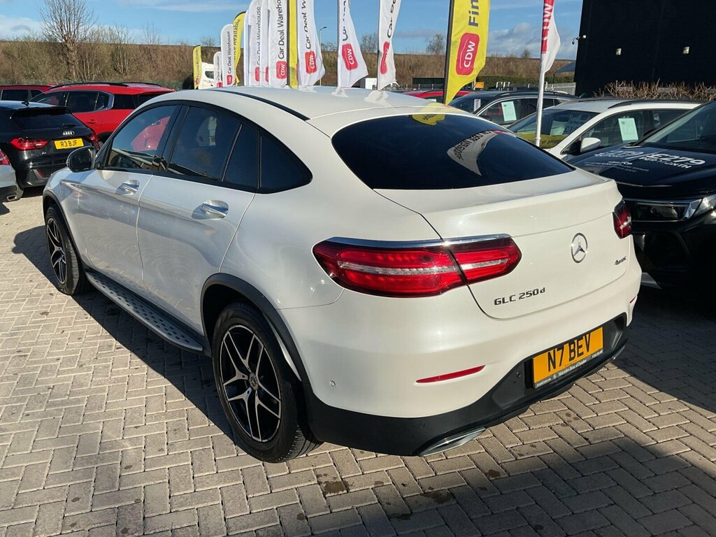 Mercedes-Benz GLC Class 2.1 Glc250d Amg Line Premium Coupe G-tronic 4Mat ST17EHG White #4