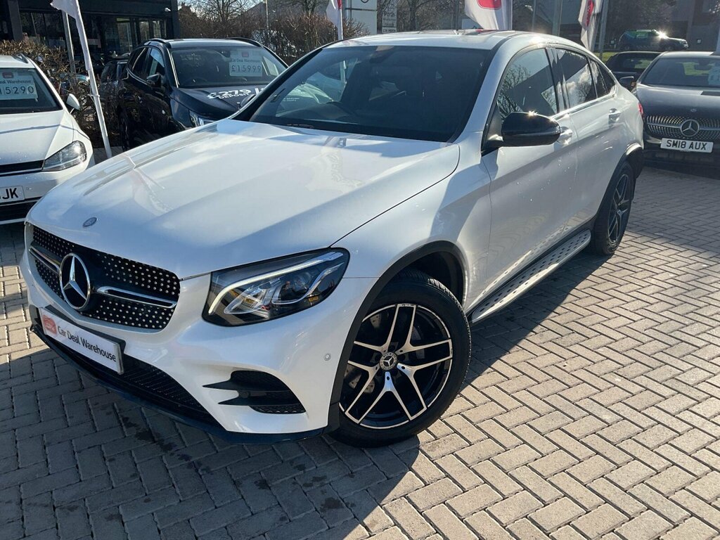 Mercedes-Benz GLC Class 2.1 Glc250d Amg Line Premium Coupe G-tronic 4Mat ST17EHG White #3