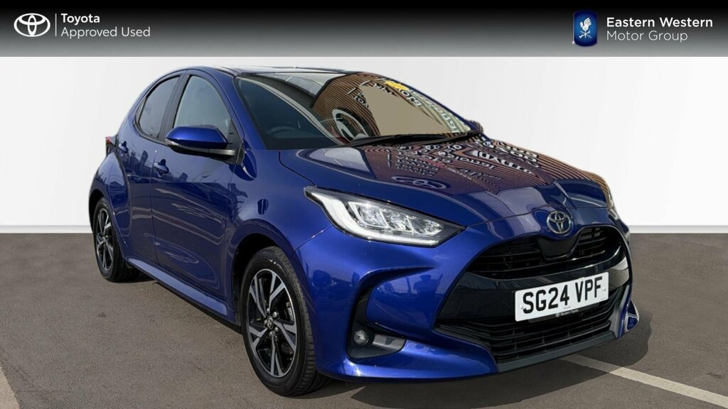 Toyota Yaris 1.5 Vvt-h Design E-cvt Euro 6 Ss Blue