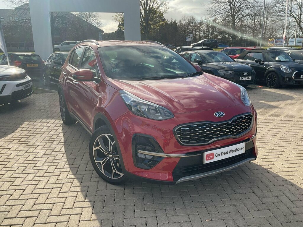 Kia Sportage 1.6 T-gdi Gt-line Dct Awd Euro 6 Ss Red