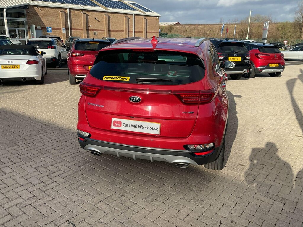 Kia Sportage 1.6 T-gdi Gt-line Dct Awd Euro 6 Ss Red #6
